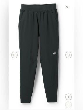 REI Co-Op Swiftland Hybrid Running Pants Black Size L
